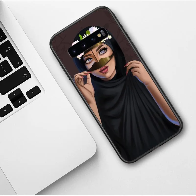 Чехол для телефона Samsungs S7 S8 S9 S10 S20 Plus S20Ultra Lite Note 10 роскошный женский хиджаб с