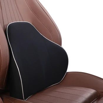 

Orthopedic Lumbar Support Pillow Back Cushion with Memory Foam Back Pillow for Back Support and Back Pain Relief For Car Seat