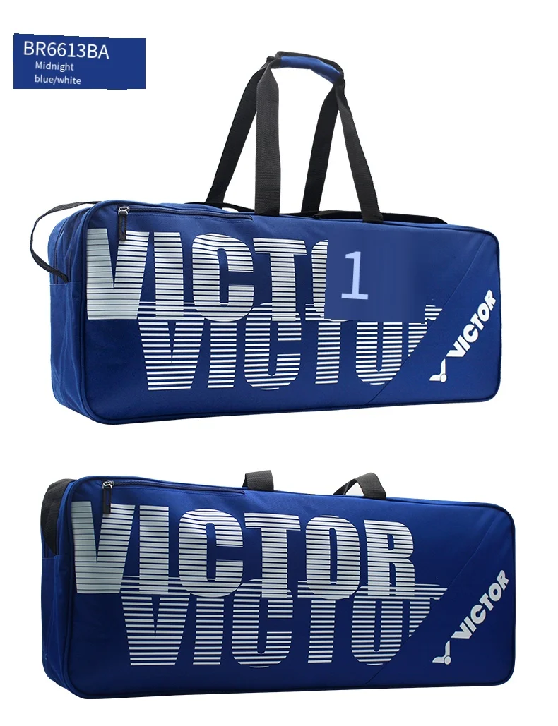 Victor Racket Bag Grey & Yellow