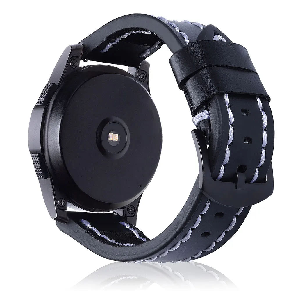 Кожаный 22 мм Универсальный браслет ремешок для Garmin Fenix6 Сменный ремень быстросъемный ремешок для часов Ремешок для Garmin Fenix6 pro