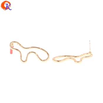 

Cordial Design 100Pcs 20*34MM Jewelry Making/Earring Stud/Irregular Ring Shape/Hand Made/Earring Accessories/Earring Findings