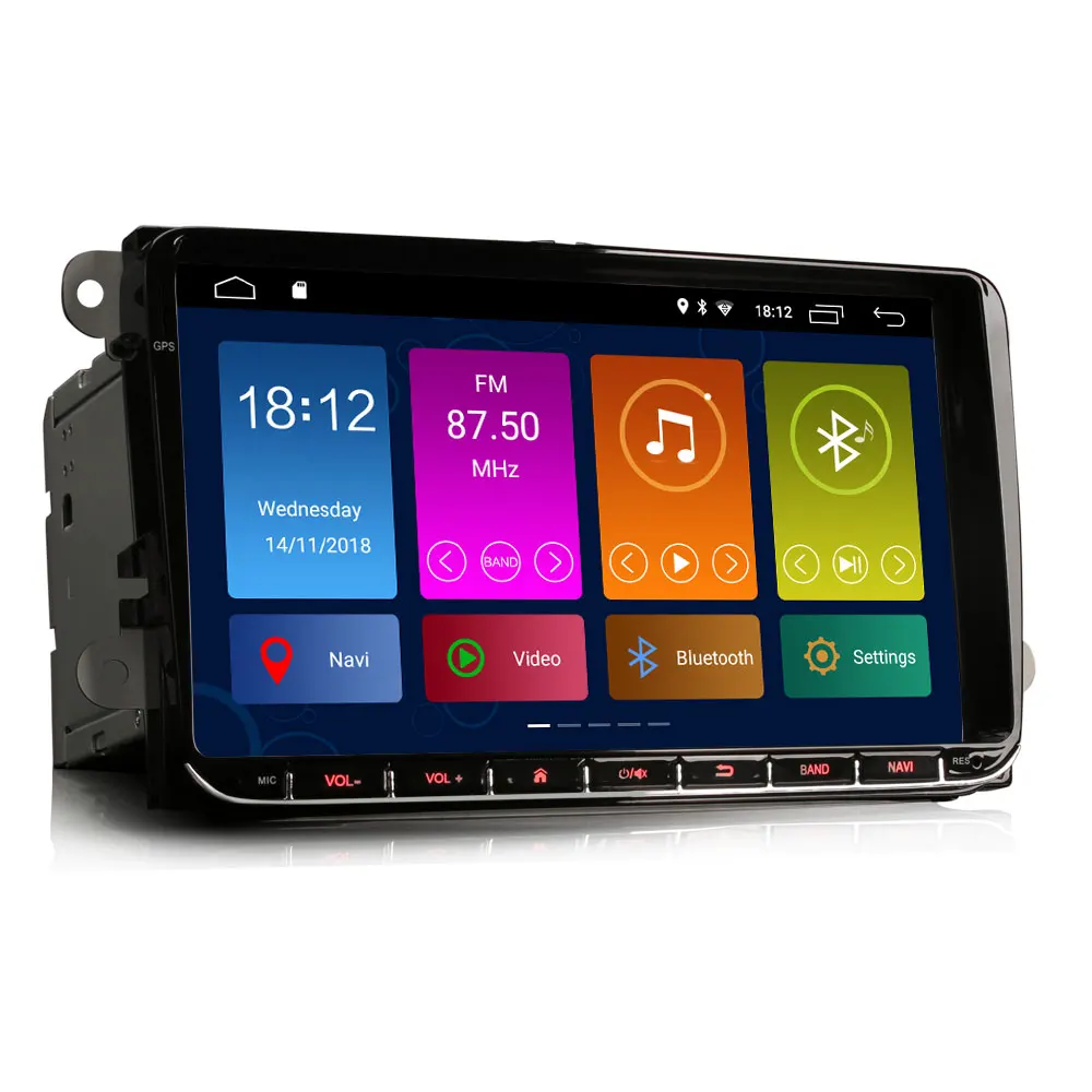 Автомобильная Мультимедийная система с GPS радио 9 &quot Android 10 0 для Skoda Rapid 2012 2013 Fabia 2004