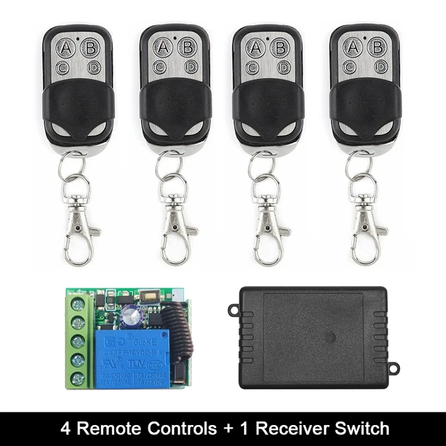 4 RC and 1 Receiver
