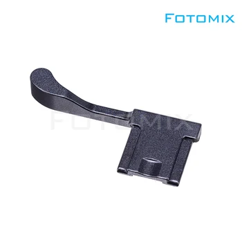 

metel Thumb Up hot shoe hand Grip Hotshoe cover Made bracket for fujifilm fuji x100f Camera red silver black