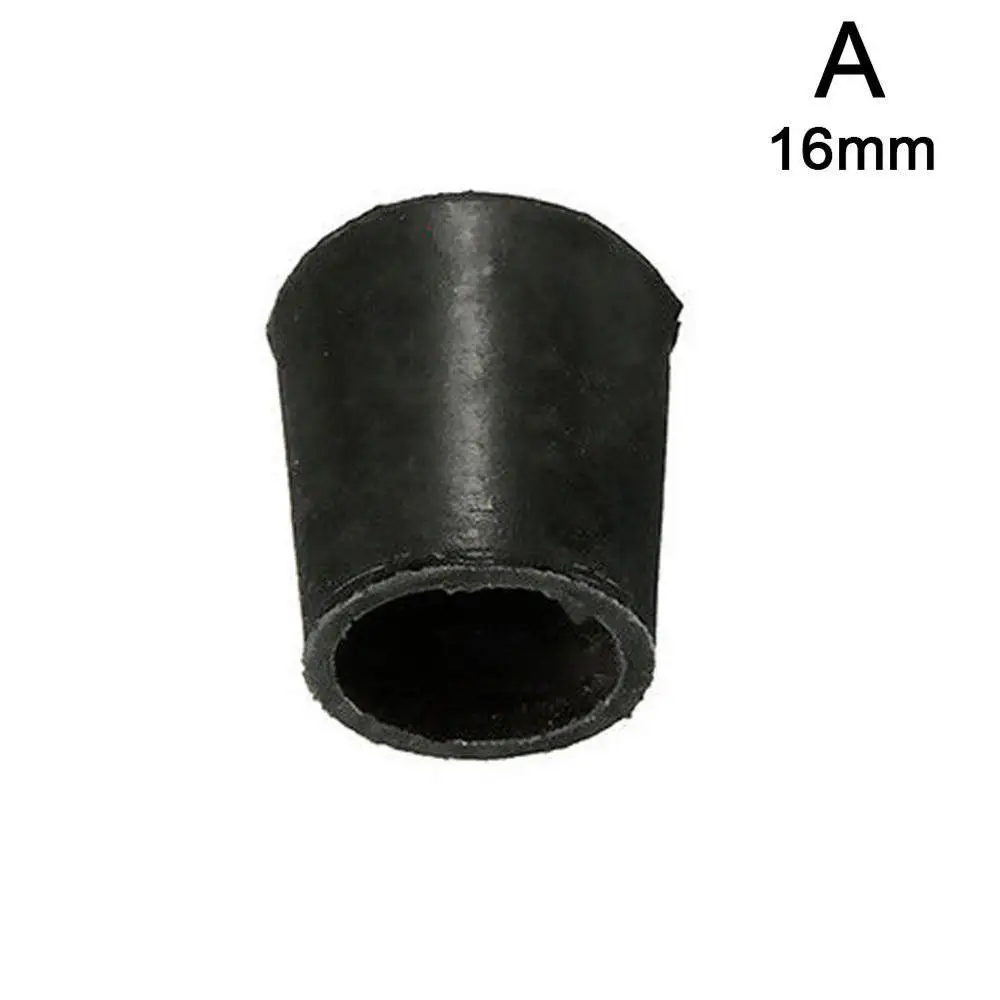 A 16MM 4 шт PE пластиковые круглые колпачки на ножки стула покрывает резиновые защитные накладки для ног накладки для ножек мебели 16 мм/19 мм/25 мм/30 мм - Цвет: A 16MM
