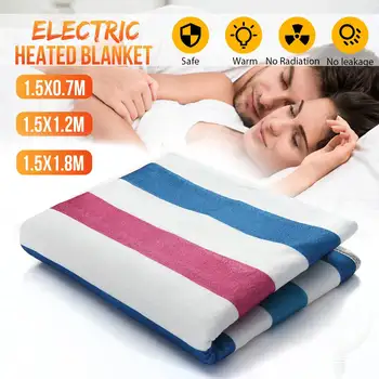 

Electric Heated Blanket 220V Double Control Electric Blanket Electric Bed Warmer Pad