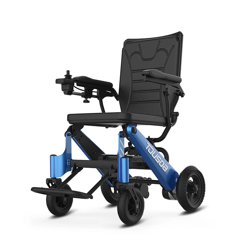  Free shipping 2020 new Design fashion Foldable Power Compact Mobility Aid WheelChair Lightweight ca
