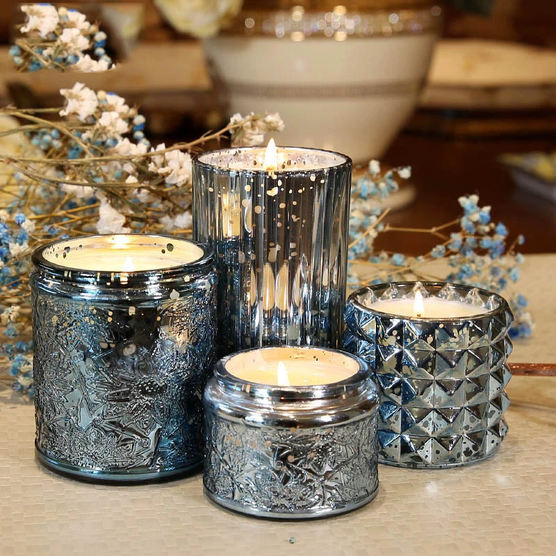 

Imported Essential Oil Aromatherapy Candle Glass Flavor Candle Smokeless Romantic Candle Box Natural Soybean Wax Accessories
