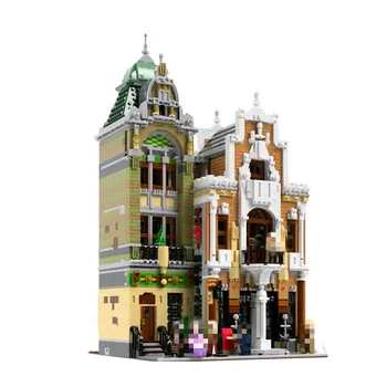 

MOC The Brickative Post Office Bricks City Street Model Kit Building Blocks Toys Compatible With Lepins Creator Expert 10182