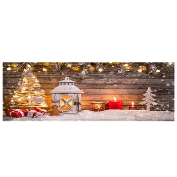 

New Year Christmas Decor Welcome Doormats Indoor Home Carpets Decor Christmas 40X120CM