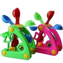 Пластиковые пляжные игрушки, детские пляжные игрушки, водные игрушки, мельница, песочные часы, игровые инструменты-случайные цвета