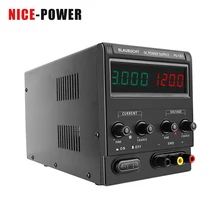 Fuente de alimentación de laboratorio de conmutación CC de 4 dígitos más grande, ajustable, 30V, 10A, 60V, 5A, estabilizador y regulador de voltaje