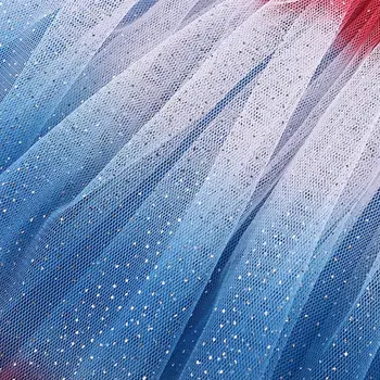 

Children Wear Girls Princess Layered Dress Rainbow Gradient Mesh Skirts Tutu Ballet Skirt Party Dancewear L9BE