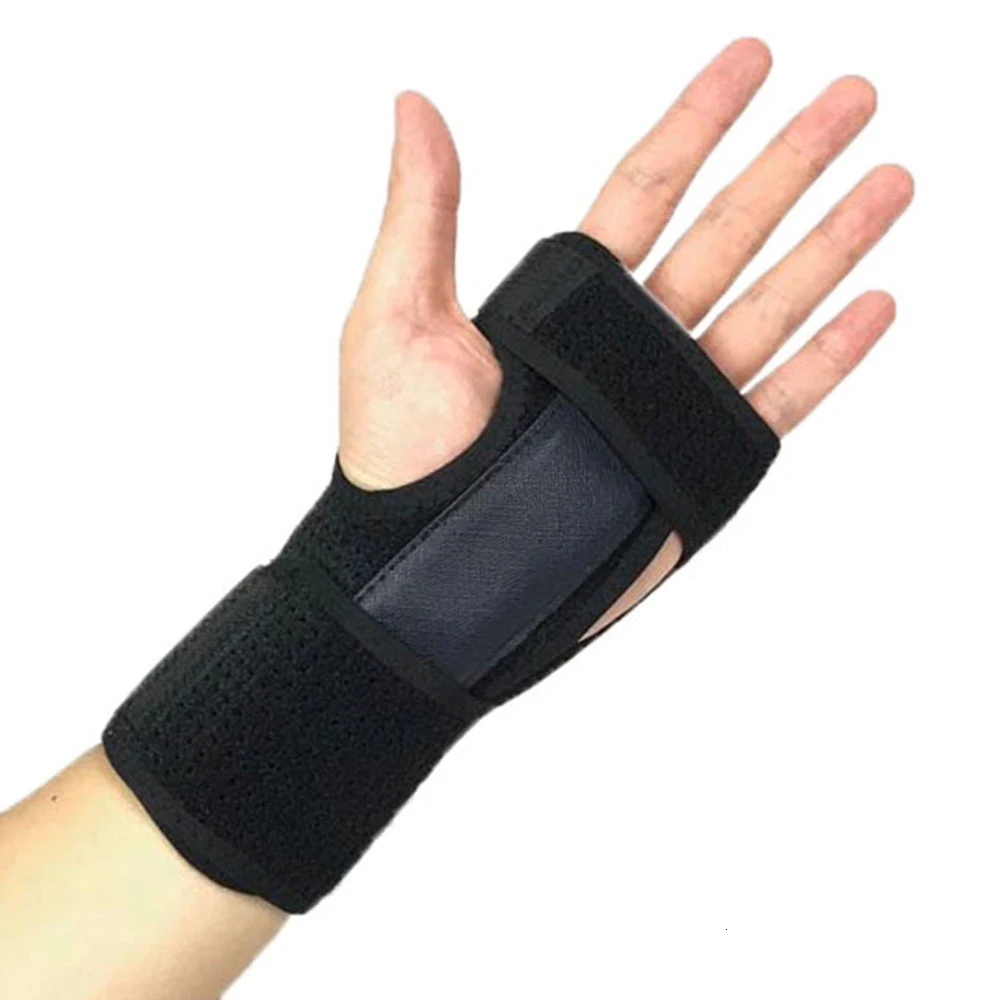 Ifory 1 шт. вспомогательные фиксированные перчатки реабилитация Отрегулируйте браслет стальной фиксатор запястья поддержка запястья для инсульта гемплегии пациента