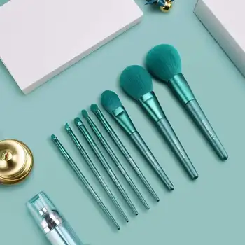 

Makeup Brush Set with Case Eigshow 8pcs Face Foundation Large Powder Blusher Eyeshadow Concealer Cosmetic Beauty Make-Up Brushes