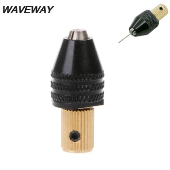 

WAVEWAY 2.35mm Electric motor shaft Mini Chuck Fixture Clamp 0.5mm-3.2mm Small To Drill Bit Micro Chuck fixing device
