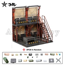 JOYTOY – 1/18 Diorama Mecha dépôt, Section des armes (accessoires gratuits inclus), modèle de jouet animé, livraison gratuite