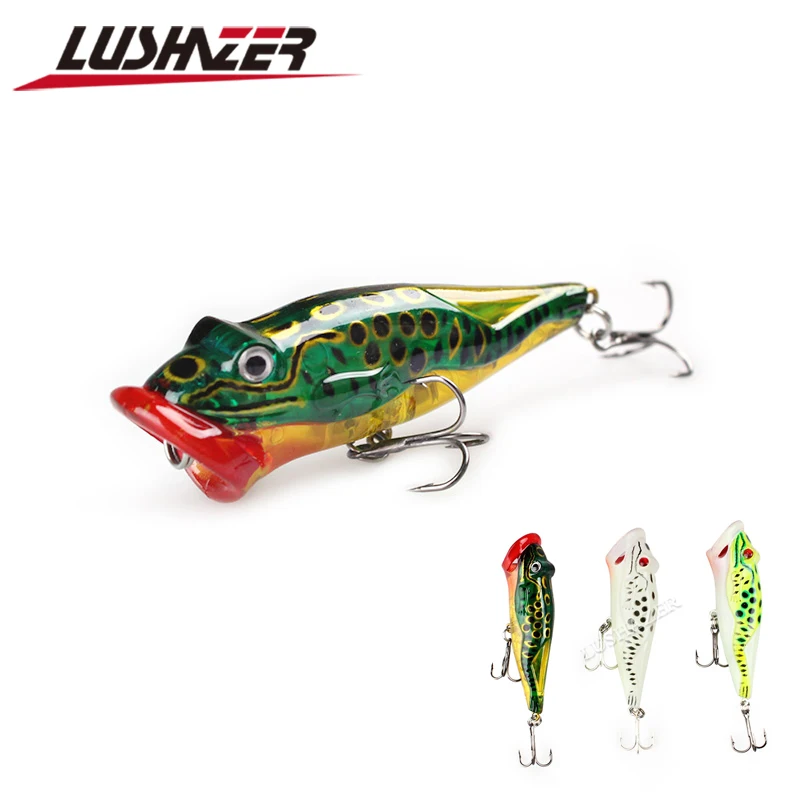 LUSHAZER popper fishing 12 г 8 мм iscas искусственные для рыбалки жесткая приманка в виде
