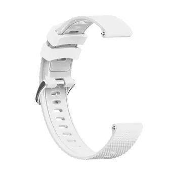 

For Jiaming Samsung Huawei Huawei Huami Ticwatch 20Mm Universal Silicone Smartwatch Wavy Replacement Strap Steel Buckle