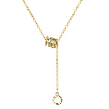 

INS Normcore Style Slim Waist Necklace Female Diamond Set Non-mainstream Sense of Design Simple Short Choker Fashion