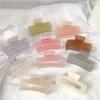 1Pc coreano sólida pelo garras elegante claro pinzas de pelo acrílico horquillas con pasador sombreros para mujeres niñas regalos accesorios para el cabello ► Foto 1/6