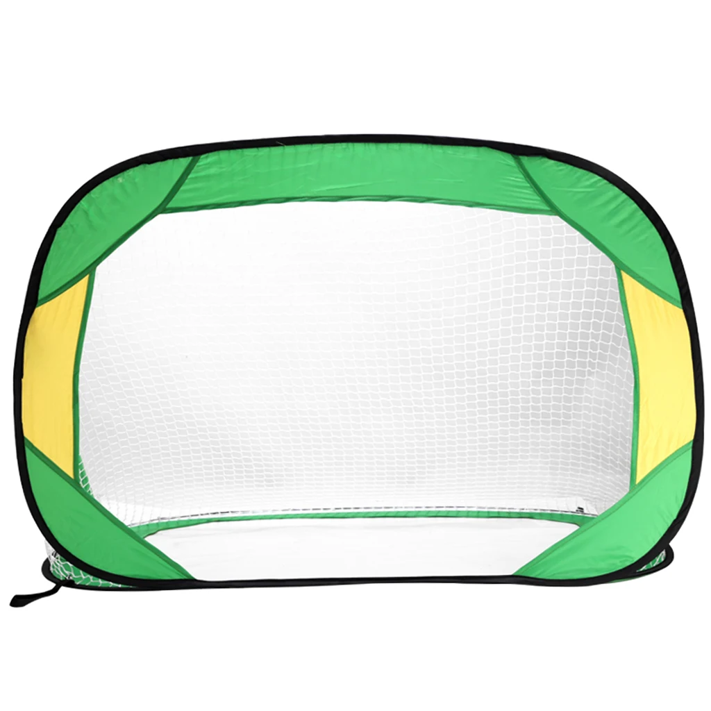 Kids Small Size Portable Soccer Goal Football Gate Outdoor Sport Training Toy - Green