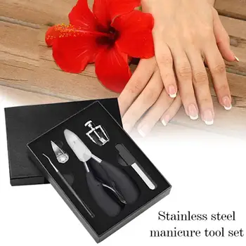 

1SET Manicure Tool Toe Nail Clippers Nail Correction Nippers Cutters Dead Skin Dirt Remover Podiatry Pedicure Care Tool