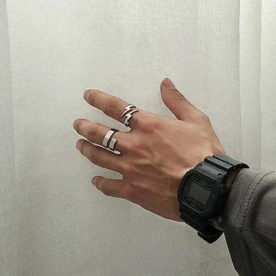 Lover Massive Lightning Anel For Man Women Elegant Jewelry - Image 2