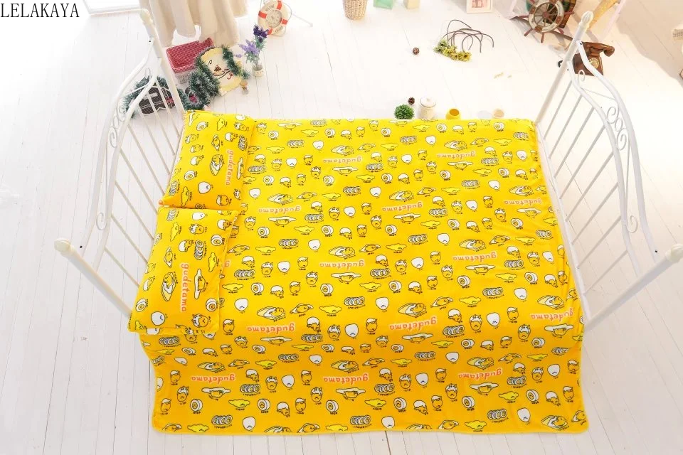 Творческая Животные Gudetama lazy Egg Yolk из фланелевой кожи кондиционер Одеяло