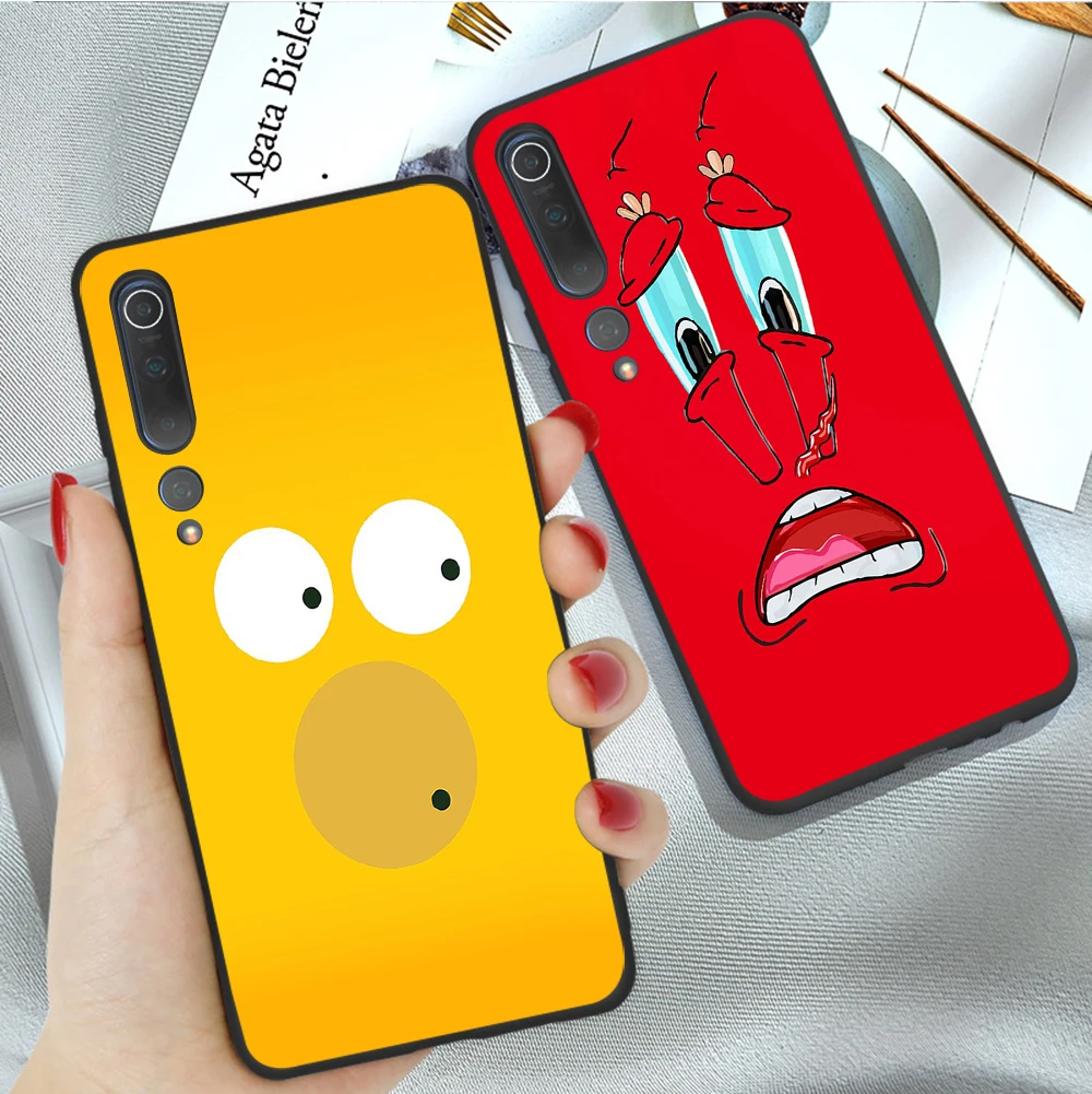 Мягкий ТПУ чехол для телефона Xiaomi Redmi Note 10 9 8 7 8T Pro 9A 8A 9S K30S MI 11 10T 9T Lite с забавным