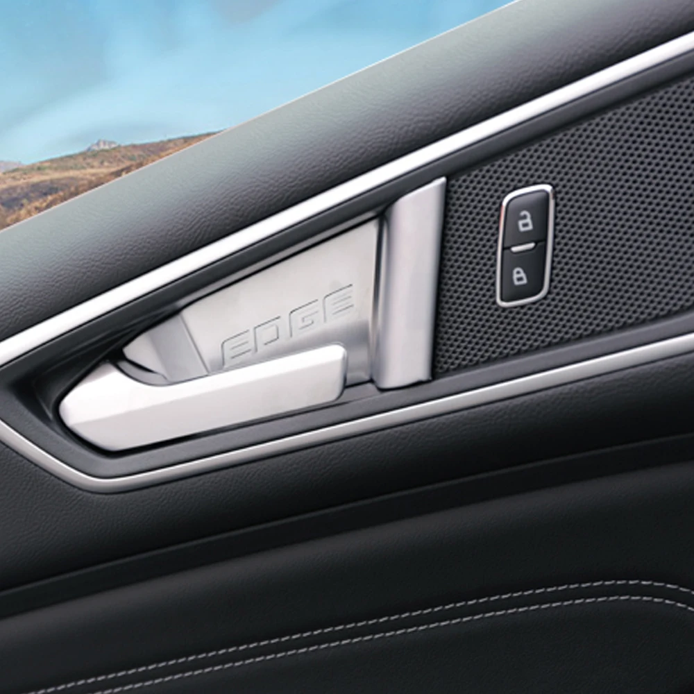 Carманго для Ford Edge автостайлинг, внутренний Дверной Чаша двери митенки обрезная рамка аксессуары для интерьера