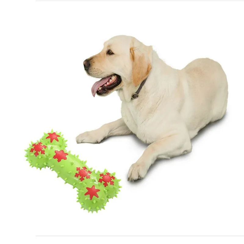 Dog Chew Toys Bite resistant Molar Toy with Thorn Bone Pet Dog Bite