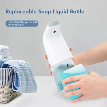 

250ml New Foam Soap Dispenser Automatic Induction Foam Hand-Washing Machine IR Induction Foaming Hand Sanitizer