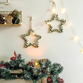 

Star Macrame Dream Catcher Artificial Plants Room Decor Baby Kids Room Decoration Christmas Decorations Bedroom Garden Gift