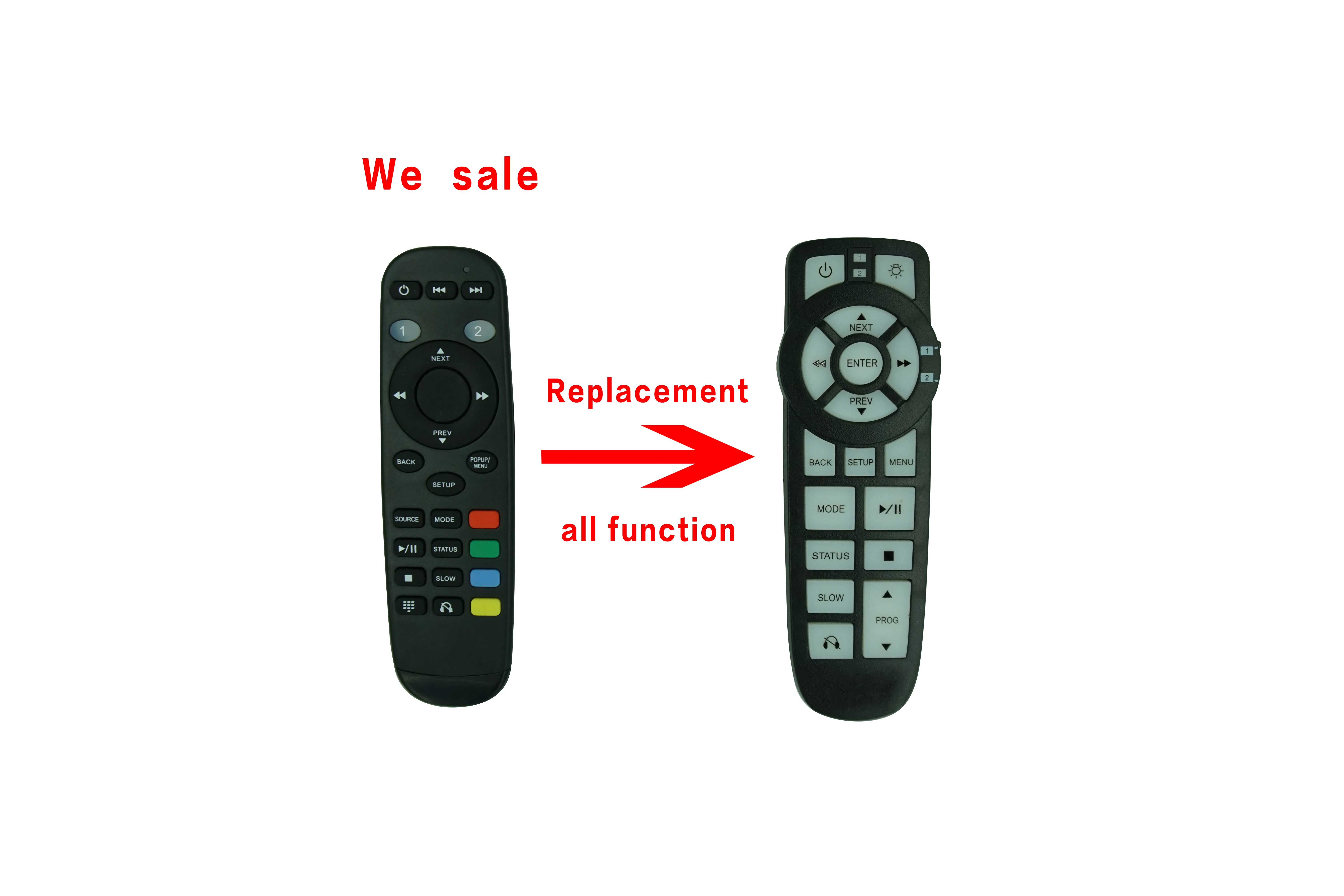 Fones de Ouvido Remoto de Substituição para 08-10 Controle Jeep Dodge Grand Caravan Cidade País Vídeo Traseiro Dvd Ves Sistema - Image 5