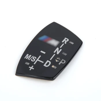 

Cover Gear shift sticker Adhesive ABS Tools For BMW X1 X3 X5 X6 M3 1pc Knob