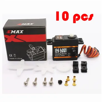 

Emax fixed wing 43g plastic tooth analog servo digital standard servo ES3001 RC fixed wing drone spare parts