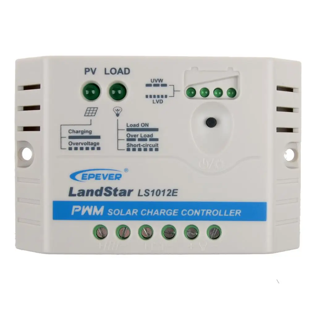 Контроллер солнечной зарядки Epever LandStar E серии 5A/10A/20A PWM 12 В/24 В регулятор панели
