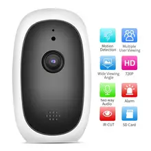 Радионяня 110-240 В Мини 720P HD беспроводной Wifi ИК ПИР ночное видение детский монитор камера babyfoon Новинка