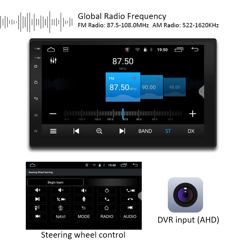 Car Radio 2 Din VW CarPlay Wireless Android-Auto RDS Bluetooth MP5  Multimedia Player Head Unit F9070 for Golf Jetta Leon Octavia - AliExpress