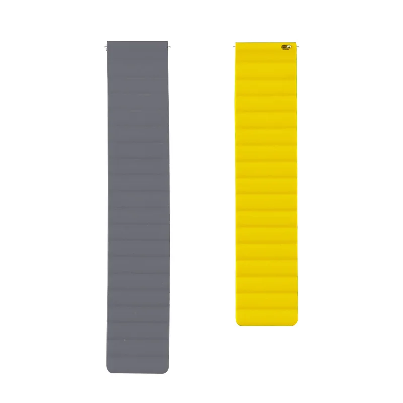 Magnetic Loop Silicone Watch Strap Band - 20mm & 22mm
