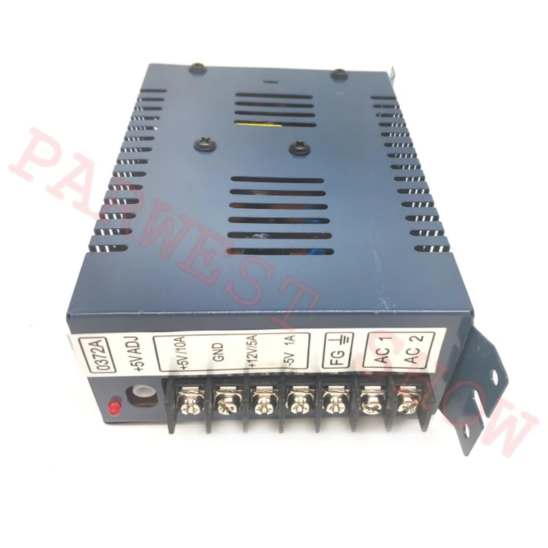 1 개/몫 10A 전원 공급 장치 아케이드 게임 기계 부품 액세서리 용 와이어 하네스가있는 5V 10A/12V 5A 스위칭 전원 공급 장치