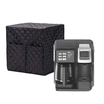 

Coffee Maker Cover Espresso Appliance Cover Waterproof Universal Fit- Fits With Two Pockets Provide Protection For Appliance