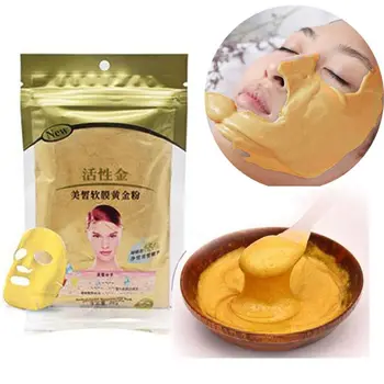 

50g Golden Active Collagen Face Mask Powder Anti-Aging Moisturizing Anti-Wrinkle Whitening Lifting Skin Care Acne Treatment SPA