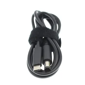 

PD 7.4x5.0 mm DC Power Cable USB Type-C Adaptor For DELL XPS Laptop Charger Cord 7.4x5.0mm USB-C Adapter