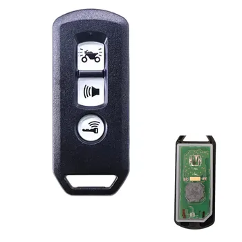 

Wilongda Motorcycle 3 Button Smart Remote Control key FSK434 MHz ID47 pcf7938 Chip (for 2016-2017 SH150 PCX)