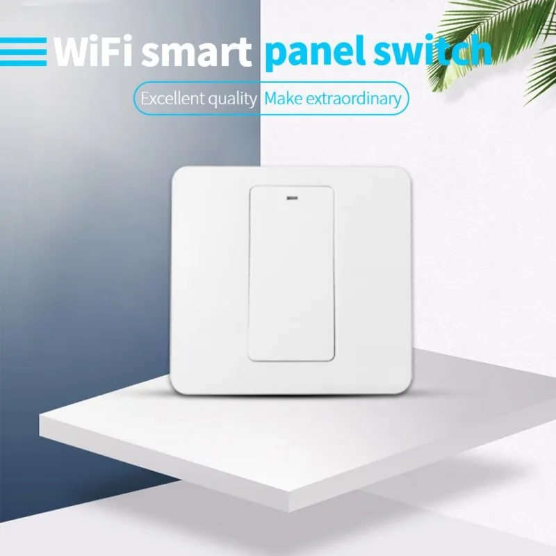 Портативный WiFi смарт-панель Переключатель Полезная умная голосовая кнопка Contro выключатель света Панель синхронизации переключатель для дома световые переключатели