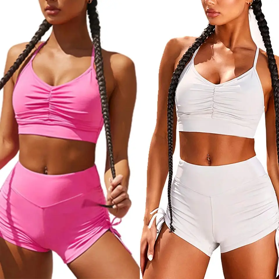 hot pink biker shorts