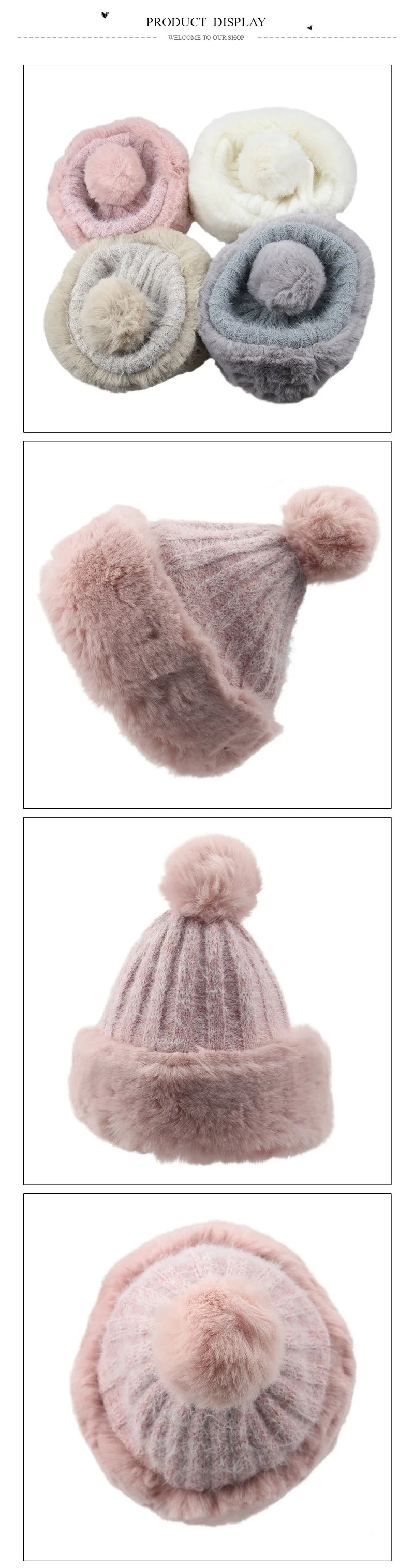 Зимняя женская шапка принцессы skullies Beanies, зимняя вязаная женская шапка gorros mujer invierno, теплая шапка