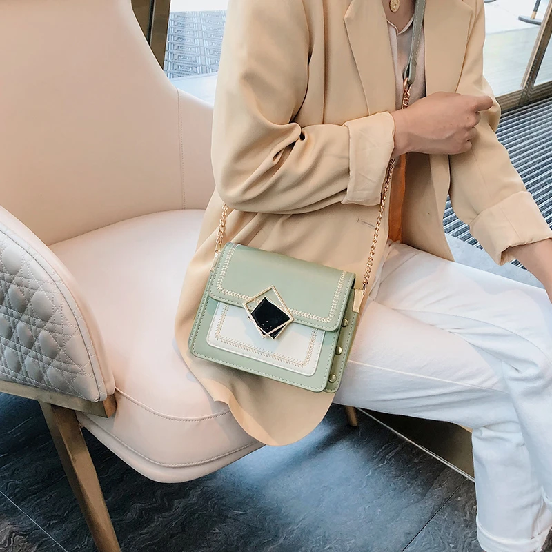 

Small Leather Shoulder Crossbody Bags For Women 2019 Luxury Handbags Women Bags Designer Chians Female Purses And Handbags Sac